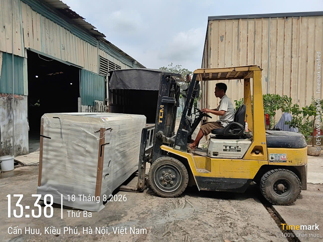 Hangen Power bàn giao máy phát điên 62kva Hangen Ricardo cho Đại Lý Đà Nẵng