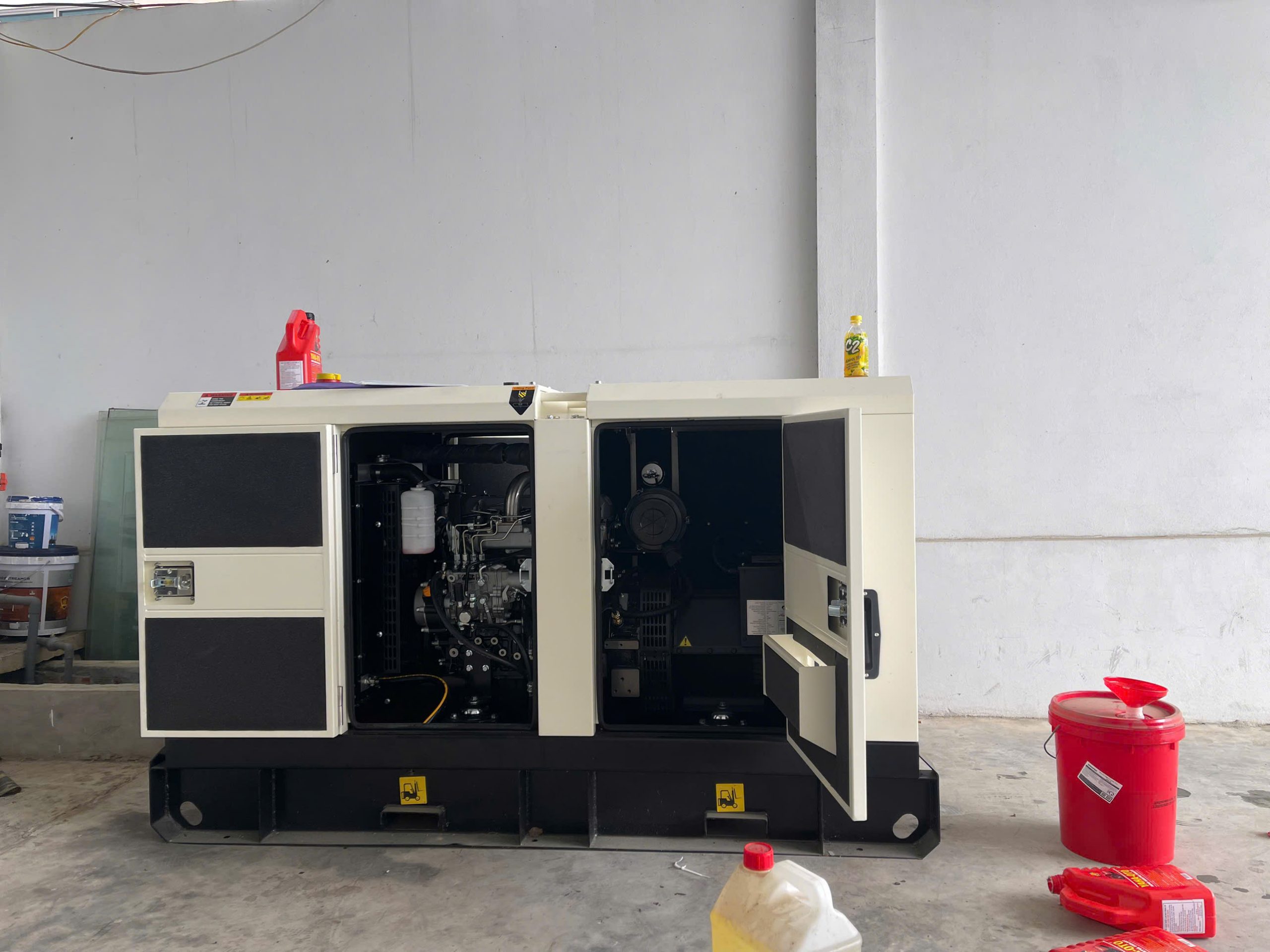 lắp đặt máy phát đioeenj 40kva SDEC | Hangen Power