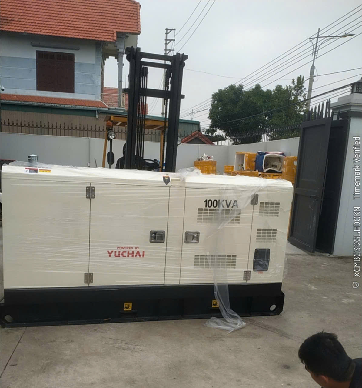 Máy phát điện 100kVA YUCHAI lắp tại Hải Phòng | Hangen Power