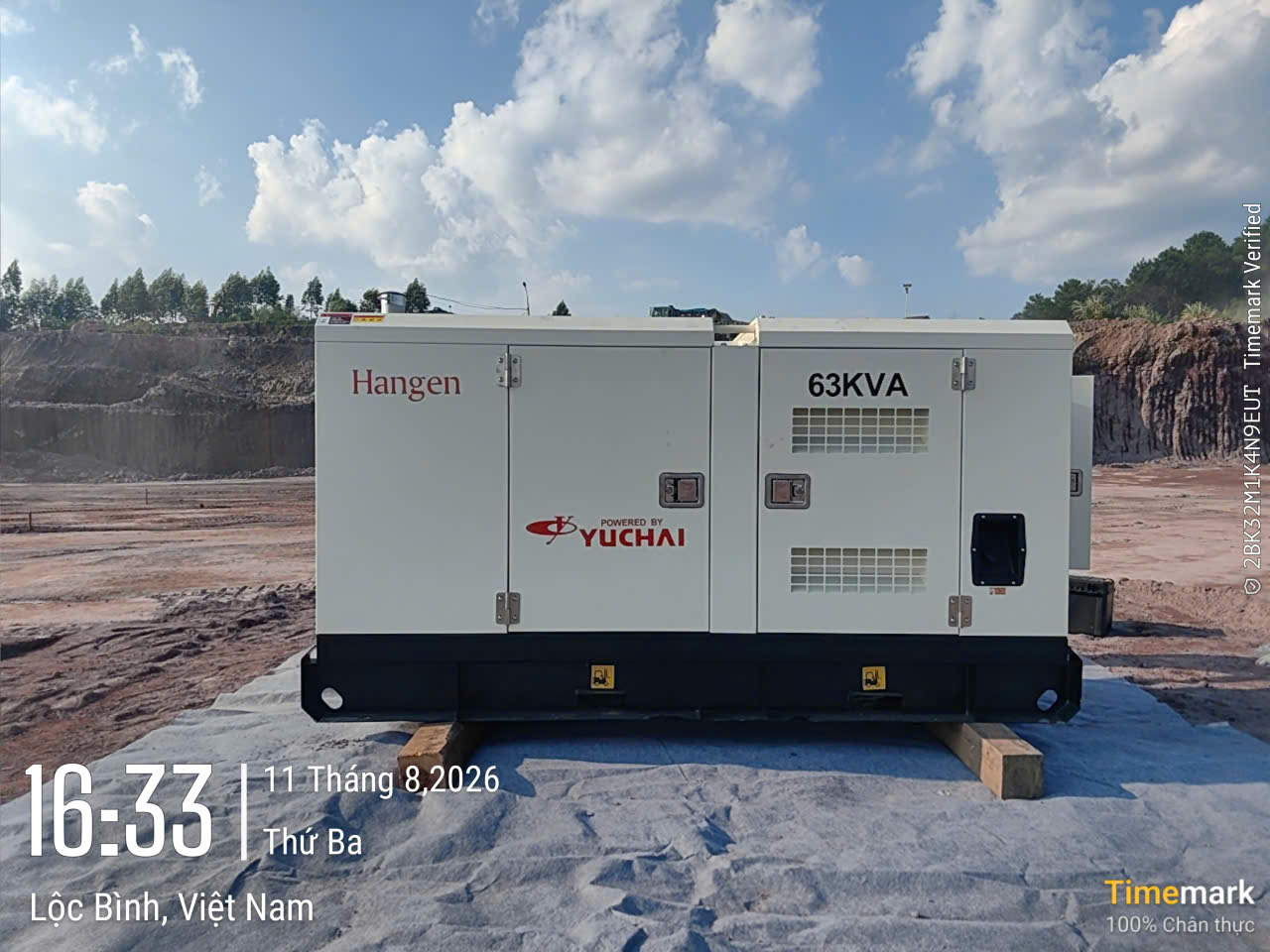 cung cấp máy phát điện 63kva Yuchai cho công trương | Hangen Power