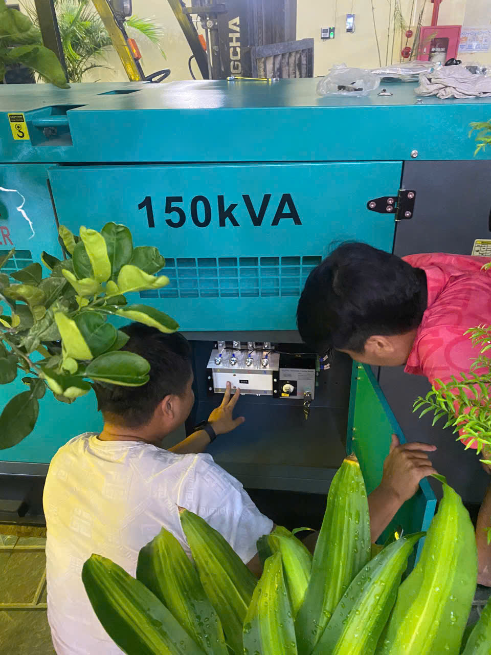máy phát điện 150Kva Yuchai tại Bắc Giang | Hangen Power