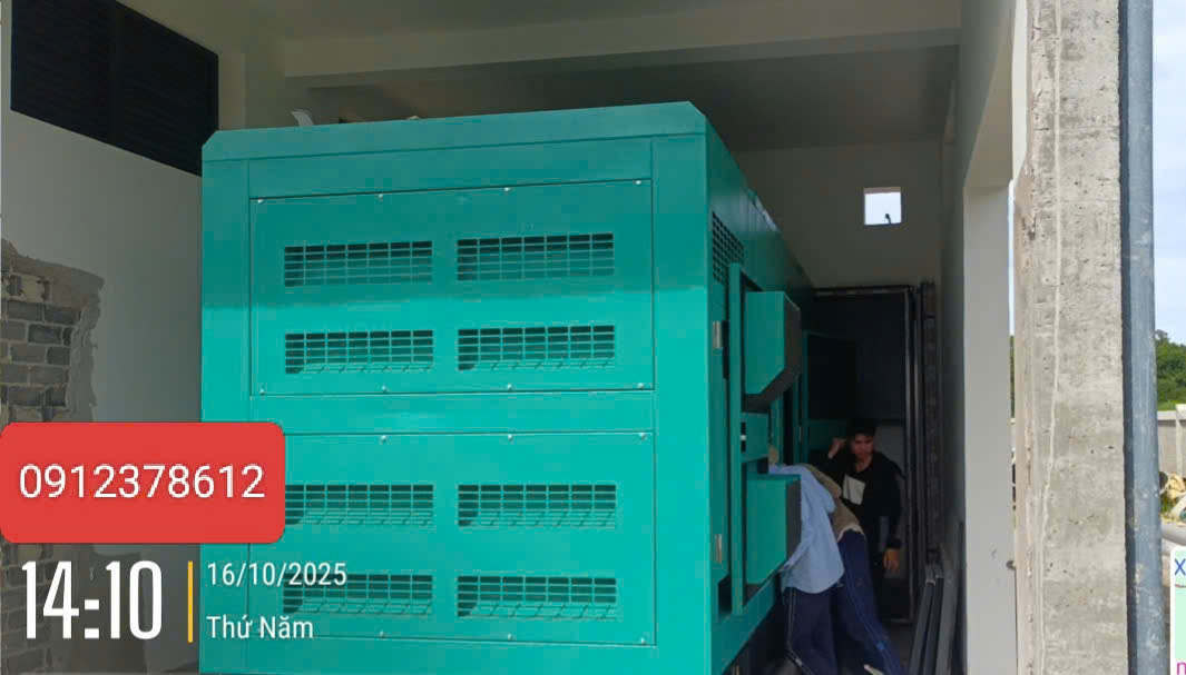 máy phát điện 750kVA SDEC tại Thanh Hóa