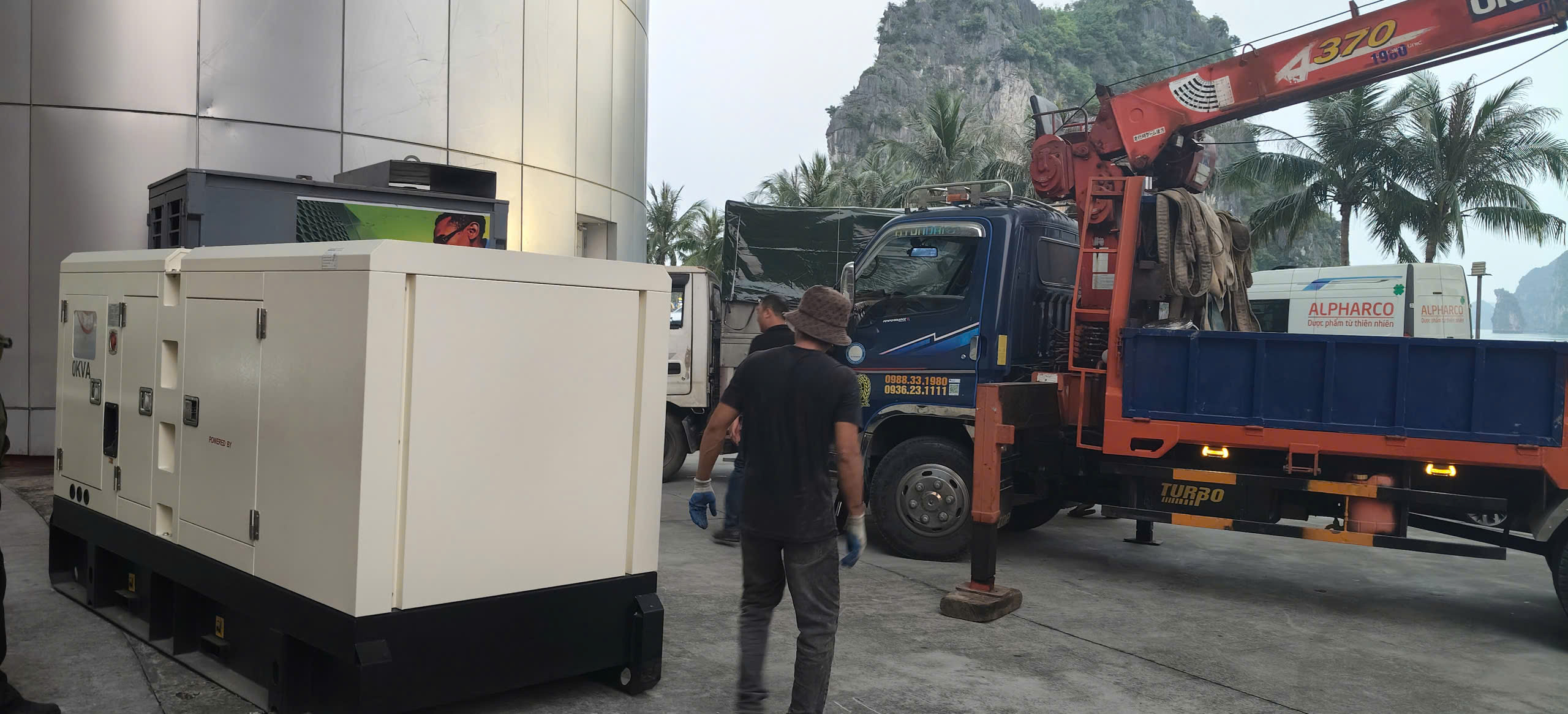 lắp đặt máy phát điện 150kva - Hangen power